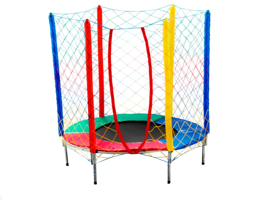 Trampolim para festas: onde o chão é opcional