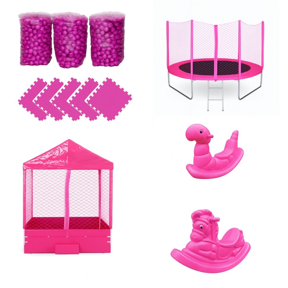 Kit Pink Power Brincadeira