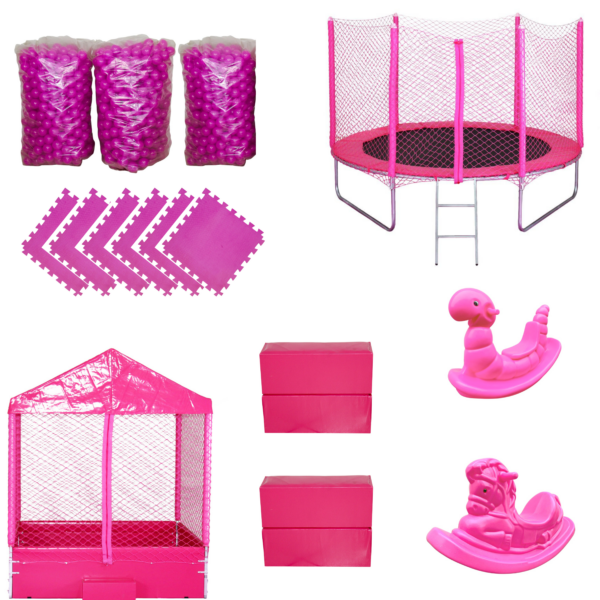 KIT PINK POWER BRINCADEIRA