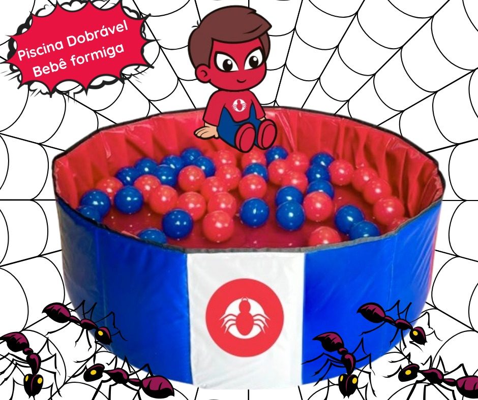 Piscina de Bolinha Dobrável